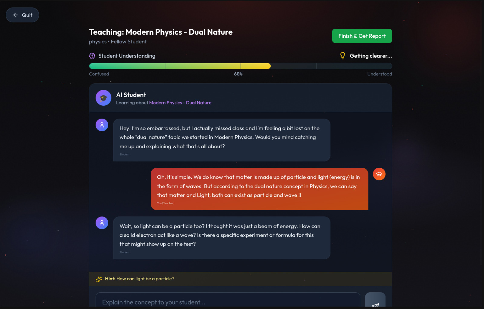 PrepVerse Guru Mode Screenshot